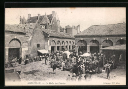 CPA Abbeville, La Halle Des Denrées  - Abbeville