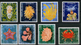 Haiti 1973 MiNr. 1225 - 1232  Marine Life, Crustaceans 8v  MNH** 3.20 € - Maritiem Leven