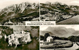 73945698 Pfarrwerfen_Pinzgau_AT Panorama Schloss Kapelle - Sonstige & Ohne Zuordnung