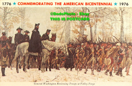 R346646 Commemorating The American Bicentennial. General Washington Reviewing Tr - World