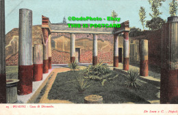 R346676 Pompei. Casa Di Diomede. De Luc E C. Postcard - World