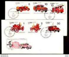 2607  Firemen - Pompiers 1977 - FDC - Cb - 2,95 - Pompieri