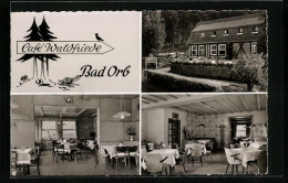 AK Bad Orb, Cafe Waldfriede  - Bad Orb