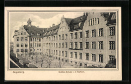 AK Augsburg, Schiller-Schule I. D. Wertach  - Augsburg