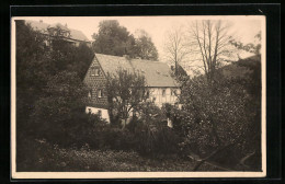 Foto-AK Ober-Kipsdorf, Hotel-Pension Haus Pellmann  - Kipsdorf