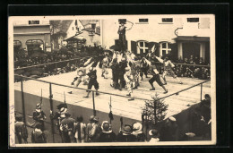 Foto-AK Traunstein, Tanzaufführung Zum Georgi-Ritt 1935  - Traunstein