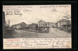 AK Kolbermoor, Marktplatz Mit Kirche  - Sonstige & Ohne Zuordnung