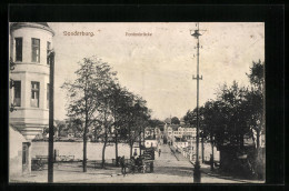 AK Sonderburg, Pontonbrücke  - Denmark