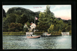 AK Lyngby, So, Ruderboot Auf Dem See  - Denmark