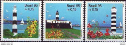 D660  Lighthouses - Phares - Brasil Yv 2243-45 MNH - 1,75 - Faros