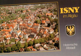 73903886 Isny Allgaeu Historische Altstadt Fliegeraufnahme - Autres & Non Classés