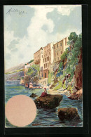 Artista-Cartolina Sorrento, Gli Alberghi  - Sonstige & Ohne Zuordnung