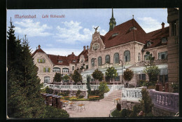 AK Marienbad, Café Rübezahl  - Tschechische Republik