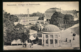 AK Franzensbad, Kurhaus Und Franzensquelle Aus Der Vogelschau  - Tchéquie