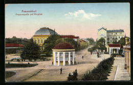 AK Franzensbad, Franzensquelle Und Kurplatz  - Czech Republic