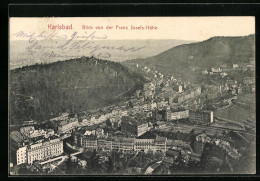 AK Karlsbad, Blick Von Der Franz Josefs-Höhe  - Tschechische Republik