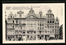 AK Brüssel / Bruxelles, Schneiderhaus Und V. Hugos Haus  - Brussels (City)