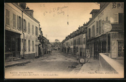 CPA Boudeville-de-Pacy, La Grande-Rue  - Other & Unclassified