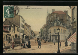 CPA Elbeuf, Rue Du Neubourg  - Elbeuf