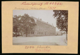 Fotografie Brück & Sohn Meissen, Ansicht Niederlössnitz, Partie Am Gasthof Heiterer Blick  - Autres & Non Classés