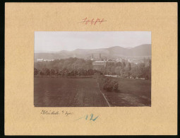 Fotografie Brück & Sohn Meissen, Ansicht Klösterle A. Eger, Blick Auf Die Stadt Mit Türmen  - Orte