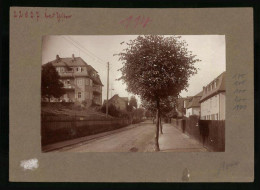 Fotografie Brück & Sohn Meissen, Ansicht Bad Elster, Agnesruhstrasse Mit Wohnhäusern  - Places