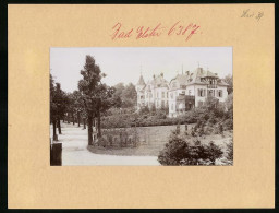 Fotografie Brück & Sohn Meissen, Ansicht Bad Elster, Villa Marie Und Villa Köhler  - Lieux