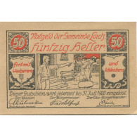 Billet, Autriche, LOICH, 50 Heller, Personnage 1920-07-31, SPL, Mehl:FS 562 - Austria