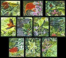 Etats-Unis / United States (Scott No.4474a-j - Hawaiien Rain Forest) (o) - Used Stamps