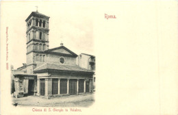 Roma - Chiesa Di S. Giorgio In Velabro - Autres & Non Classés