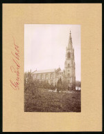 Fotografie Brück & Sohn Meissen, Ansicht Gersdorf Bez. Chemnitz, Blick Auf Die Marienkirche  - Lieux