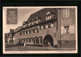 AK Emmendingen /Breisgau, Gasthaus Zum Löwen Mit Strassenpartie  - Emmendingen