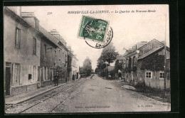 CPA Bonneville-la-Louvet, Le Quartier Du Nouveau-Monde  - Autres & Non Classés