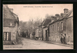 CPA Cagny, Grande-Rue, Quartier De La Poste  - Sonstige & Ohne Zuordnung