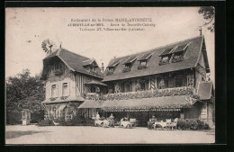 CPA Auberville-sur-Mer, Restaurant De La Ferme Marie-Antoinette  - Autres & Non Classés