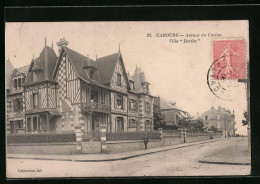 CPA Cabourg, Avenue Du Casino Villa Berthe  - Cabourg