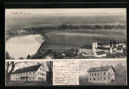 AK Au Am Inn, Kloster Au, Handlung Der Bäckerei D. Hütter, Schule  - Other & Unclassified