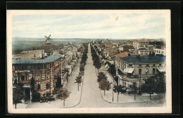 AK Warnemünde, Mühlenstrasse Aus Der Vogelschau  - Andere & Zonder Classificatie