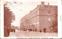 14-5-2024 (5 Z ) VERY OLD Sepia (posted) UK - Glasgow Red Cross Hospital - Salute