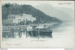 Bf157 Cartolina Lago Di Como Hotel Gran Bretagna - Como