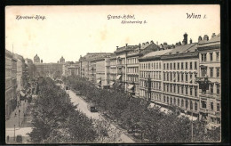 AK Wien, Kärntner-Ring Mit Grand-Hôtel  - Other & Unclassified