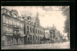 AK Neumünster, Strasse Grossflecken Mit Hauptpost  - Neumünster