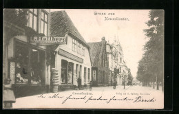 AK Neumünster, Buchbinderei H. Hallberg In Der Strasse Grossflecken  - Neumünster