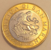1997 - San Marino 1.000 Lire  ------ - San Marino