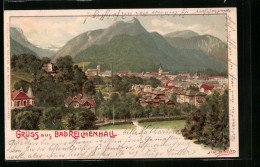 Künstler-AK Erwin Spindler: Bad Reichenhall, Blick Auf Den Ort  - Other & Unclassified