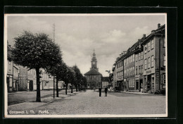 AK Greussen /Thür., Markt Und Rathaus  - Other & Unclassified