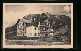 AK Oberstdorf I. Bayer. Allgäu, Hotel-Pension Villa Nadeje  - Oberstdorf