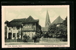 AK Eutin, Stolbergstrasse Mit Stadtkirche  - Eutin