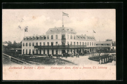 AK Dahme I. Holst., Hotel U. Pension Hamburger-Heim Von Th. Schöning  - Dahme