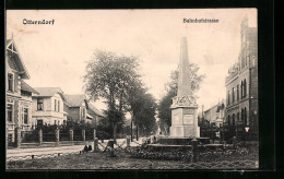 AK Otterndorf, Kriegerdenkmal In Der Bahnhofstrasse  - Autres & Non Classés